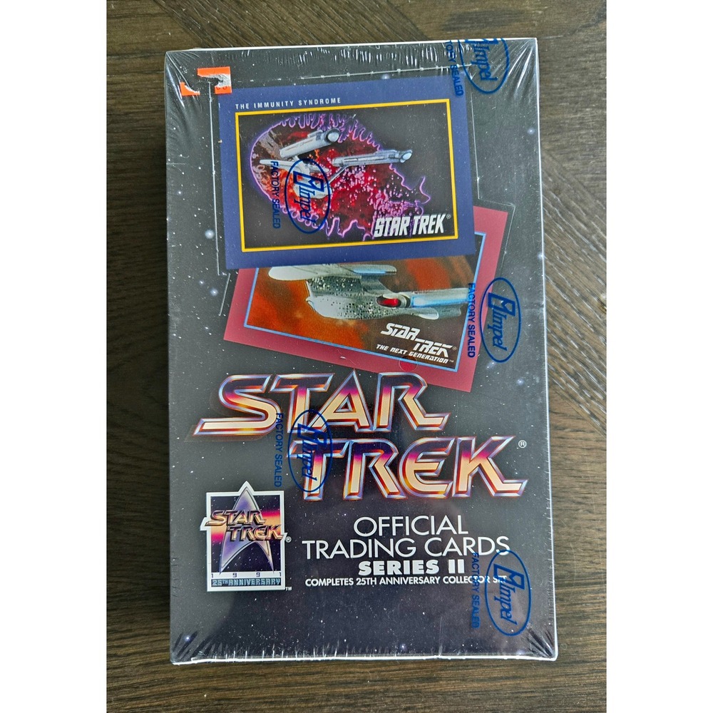 Star‎ Trek Official Trading Cards Series II 1991 Sealed Set